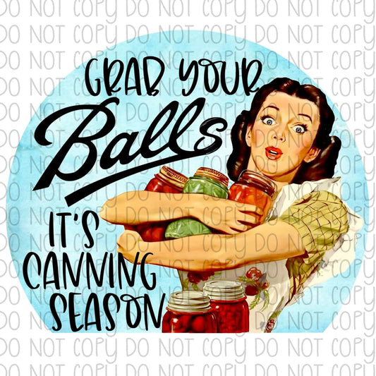 Grab your balls - Sublimation Transfer