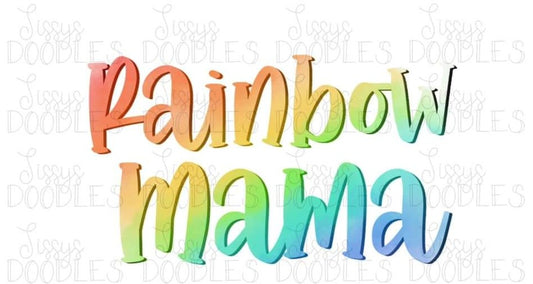 Rainbow mama - Sublimation Transfer