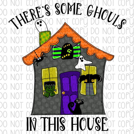 Ghouls in the House - Sublimation Transfer