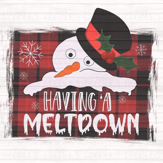 Having a Meltdown - Sublimation Transfer