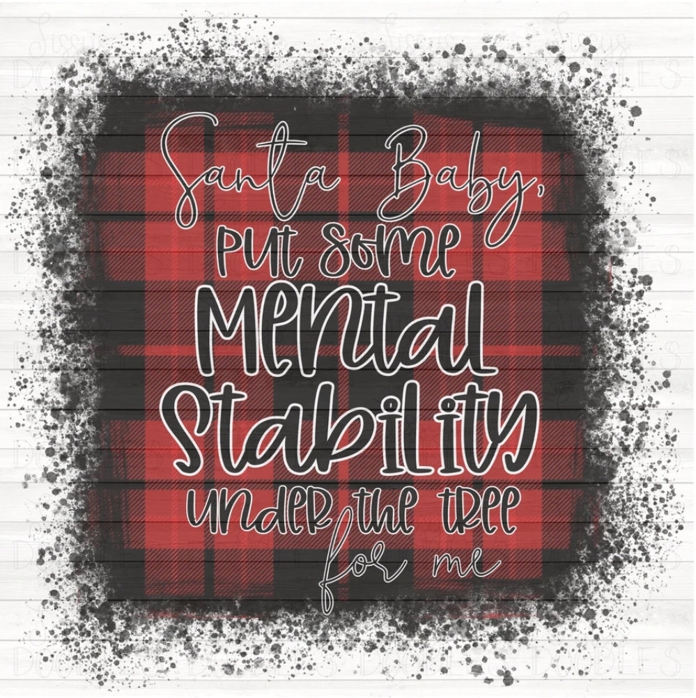 Mental Stability - Sublimation Transfer