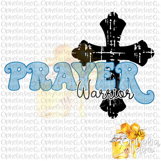 Prayer Warrior PNG Digital Download