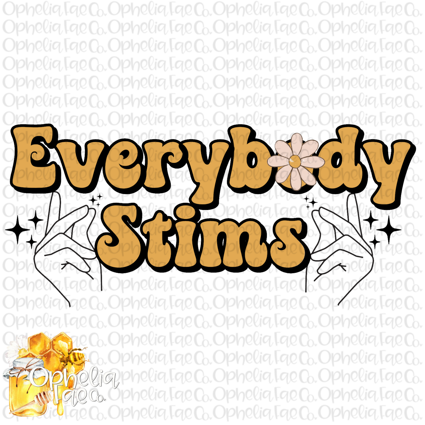 Everybody Stims PNG Digital Download