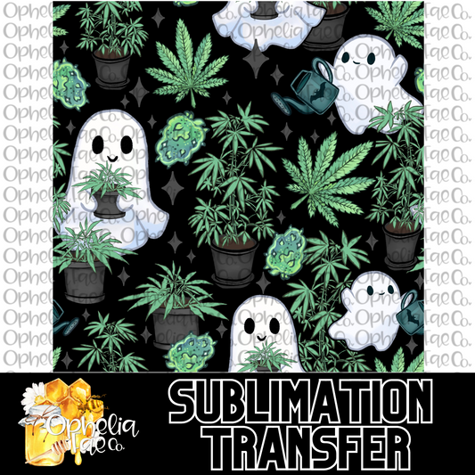 Ganja Ghosties - Sublimation Transfer