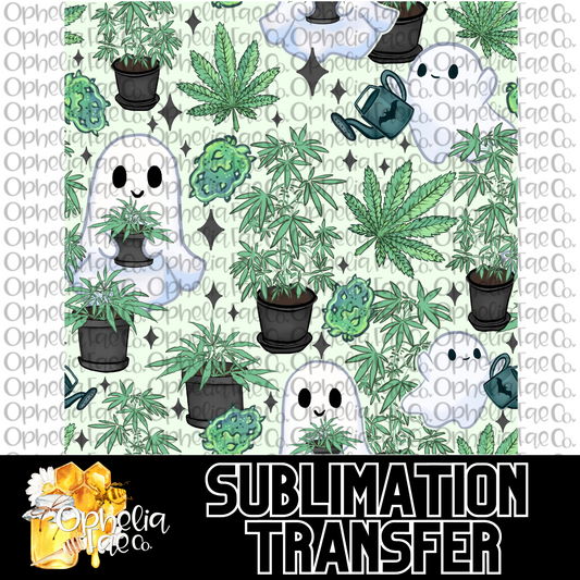 Ganja Ghosties - Sublimation Transfer