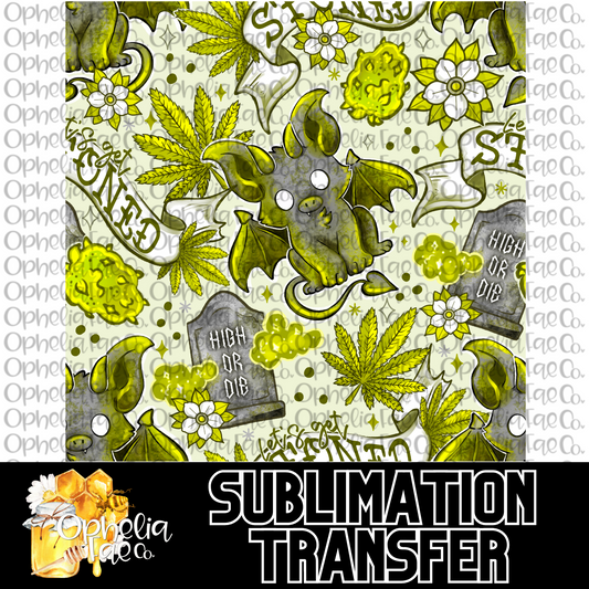 Let's get Stoned Gargoyle - Sublimation Transfer