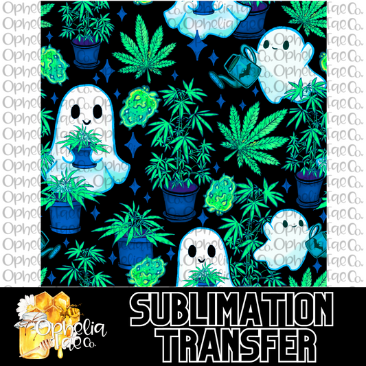 Ganja Ghosties - Sublimation Transfer