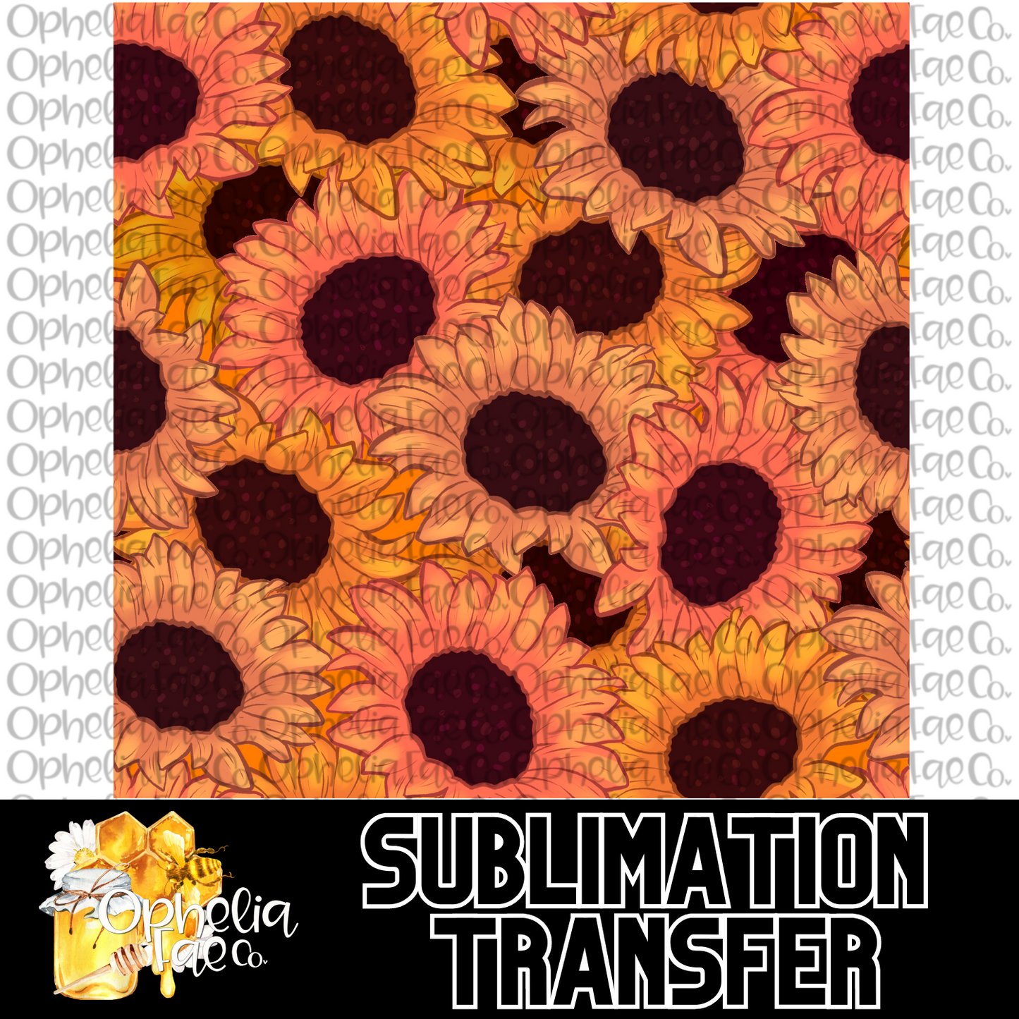 Sunflowers - Sublimation Transfer