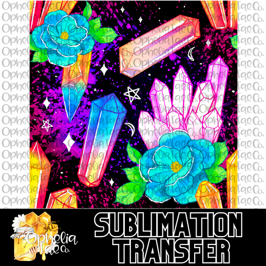 Crystals - Sublimation Transfer