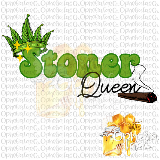 Stoner Queen PNG Digital Download