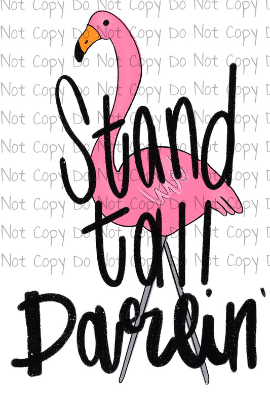 Stand Tall Darlin' - Sublimation Transfer