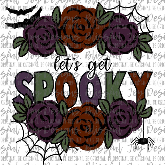 Let's Get Spooky - Sublimation Transfer