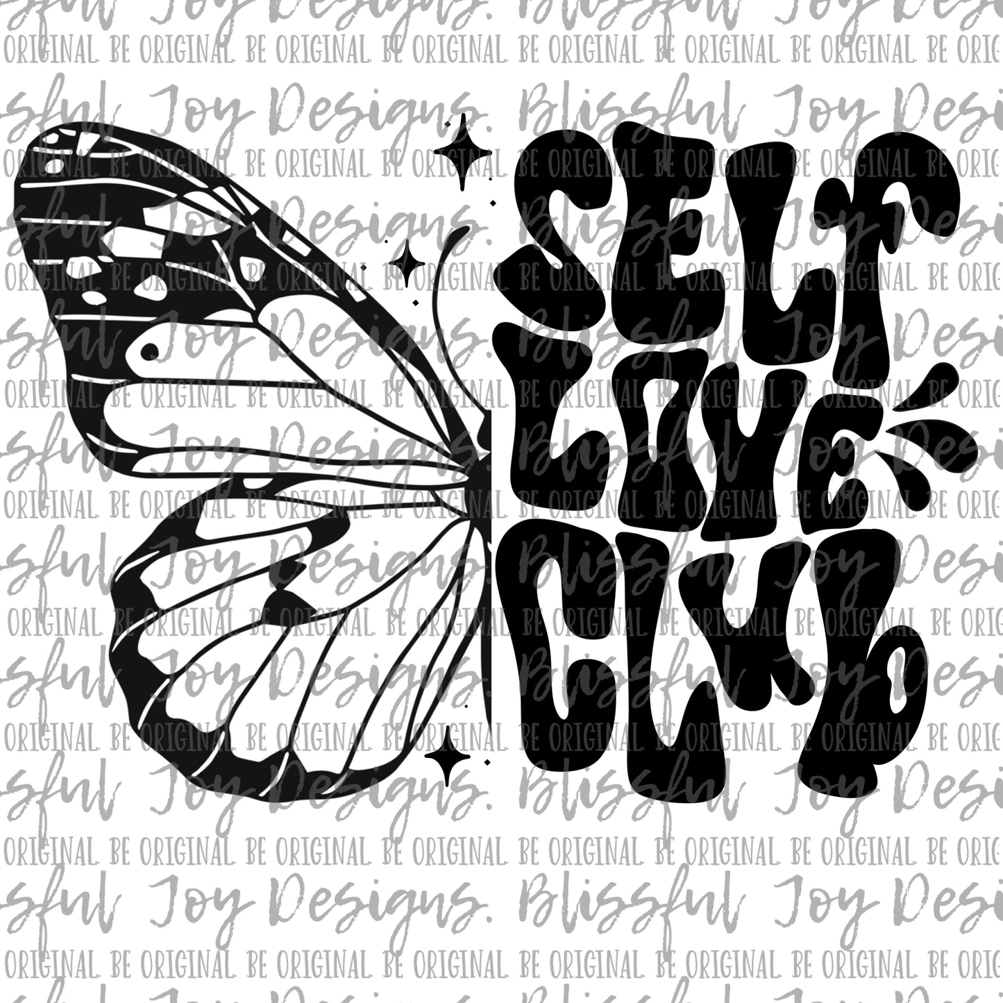 Self Love Club - Sublimation Transfer