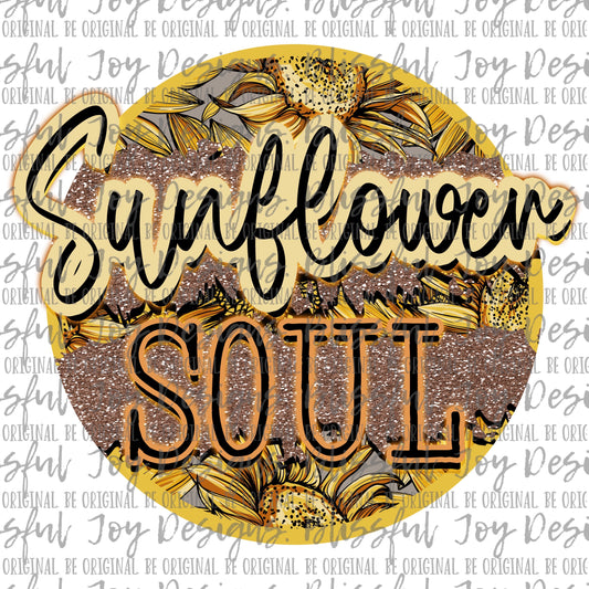 Sunflower Soul - Sublimation Transfer