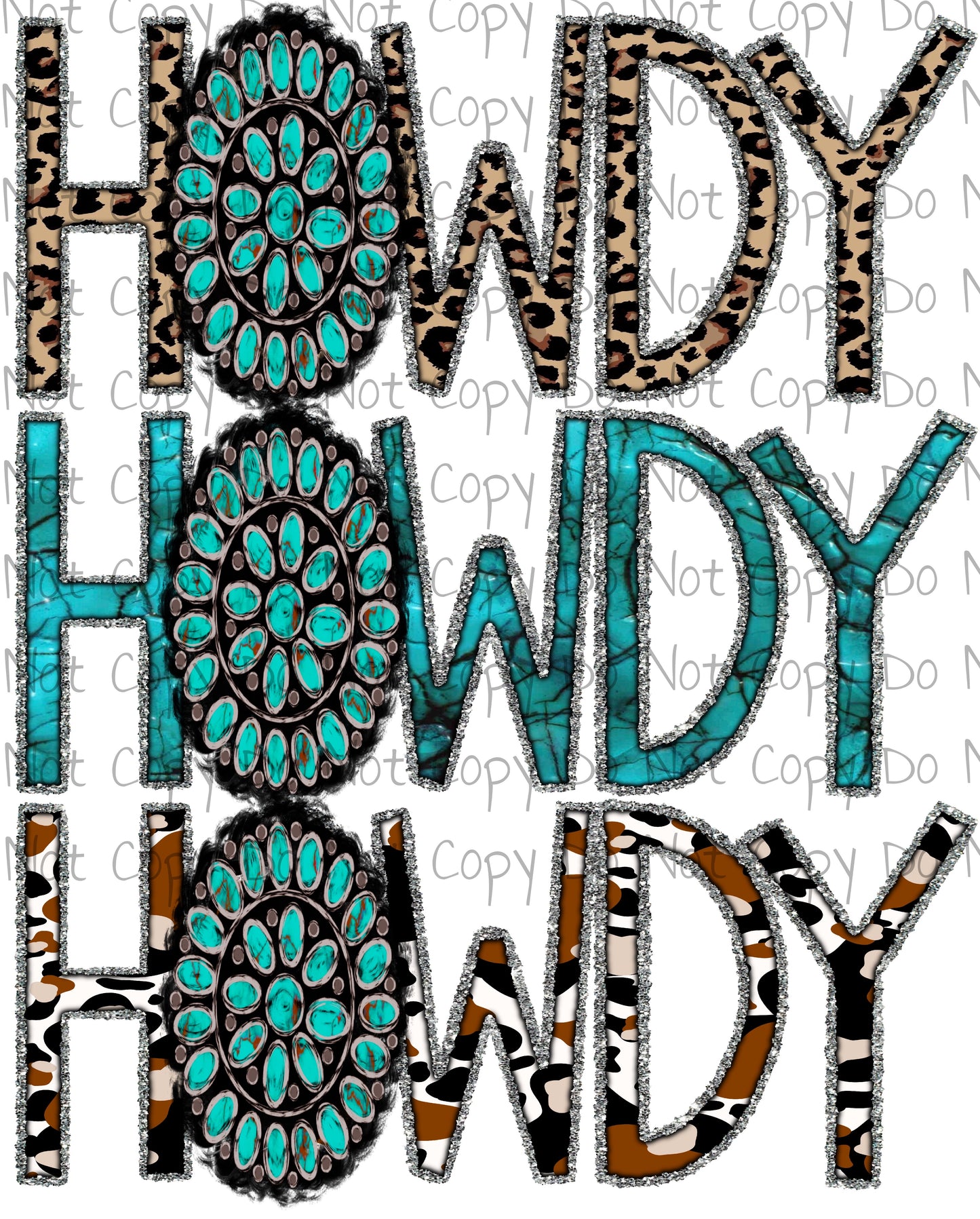 Howdy - Sublimation Transfer