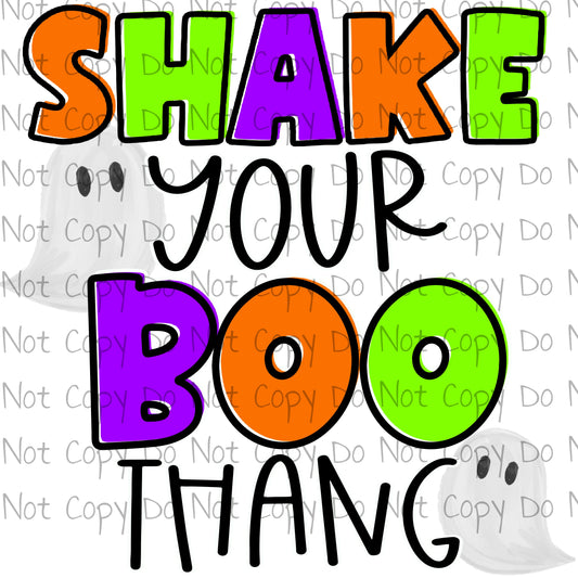 Shake Your Boo Thang - Sublimation Transfer